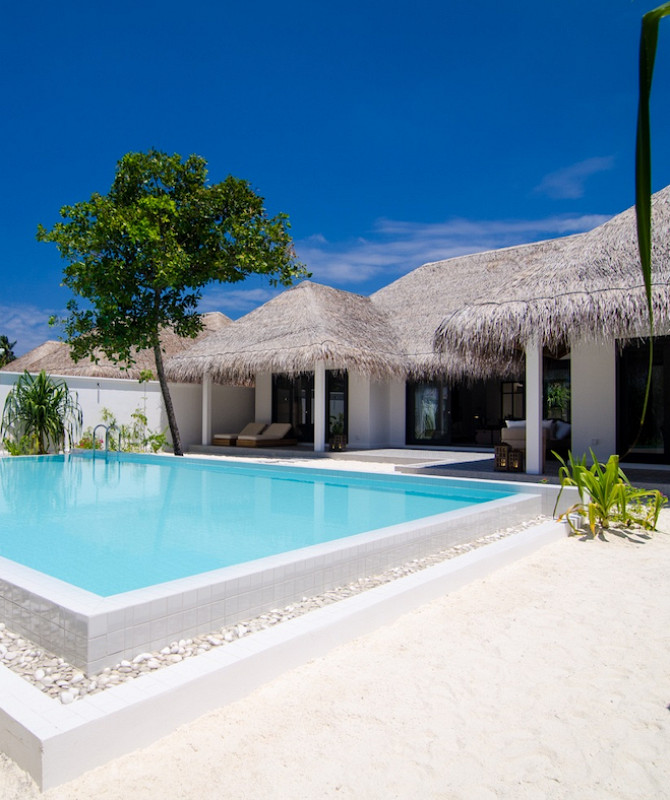 2 Bedroom Beach Villa with Pool
