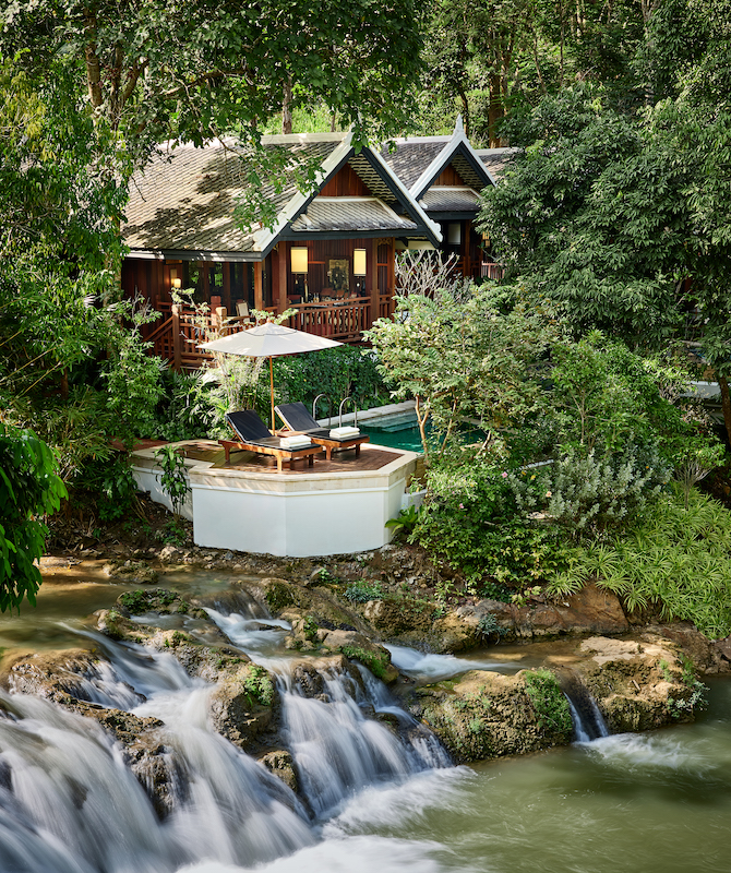 Waterfall Pool Villas