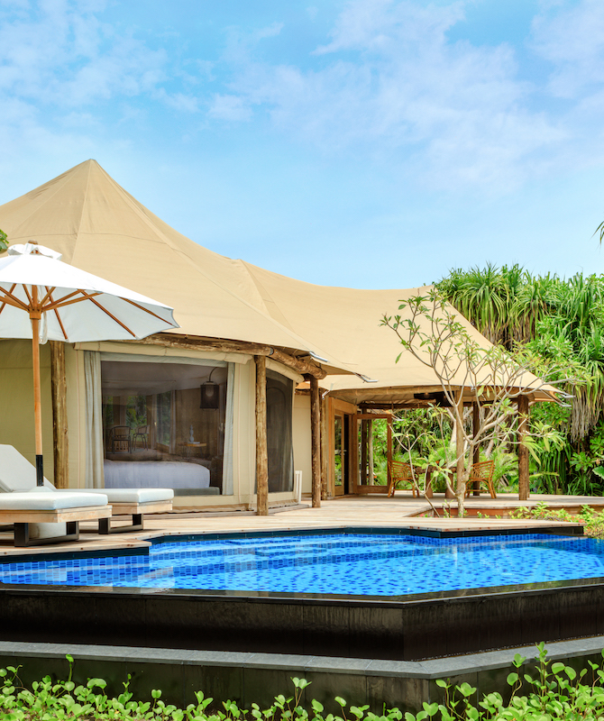 Tented Jungle Villa