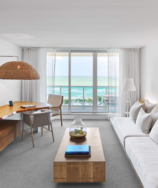 Ocean Front One Bedroom Suite with Balcony