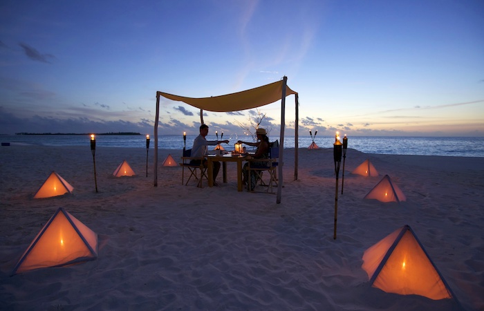 Barbecue Dinner on the Sandbank