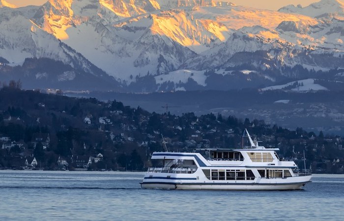 Boat trip on the lake