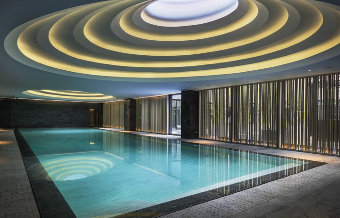 25-meter indoor heated pool