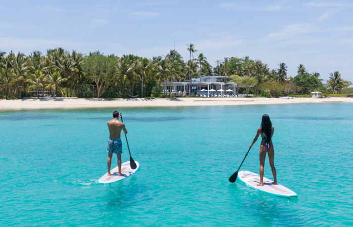 Hobie cat sailing, kayaking, paddleboarding and jet skiing