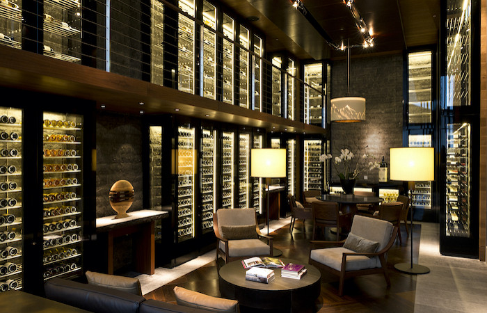 Wine and Cigar Library