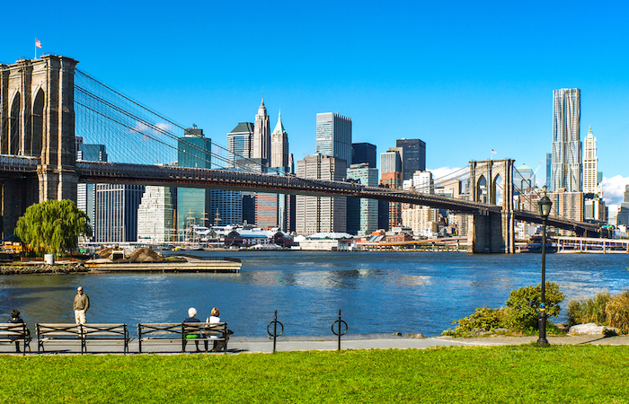 Bike Ride over the Brooklyn Bridge 